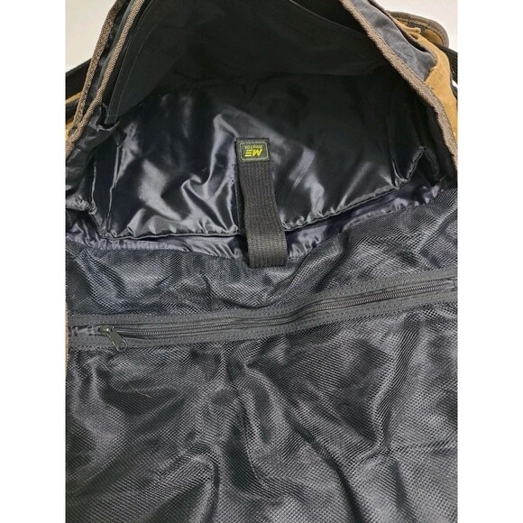 Mobile Edge Canvas Laptop Messenger Briefcase Crossbody Bag Brown School Carry - Picture 13 of 13